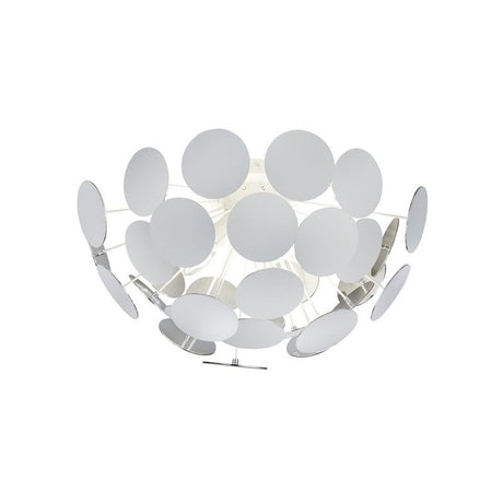 Trio Discalgo 609900331 Plafón Estera blanca