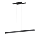 Trio Belfast Black Mat Metal LED Pendant Lamp 375510432