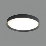 ACB Minsk Plafón 3758/40 Negro Texturado, LED 22W 3000K 1679lm, CRI90 CL.I, LED integrado, Casambi P375840NCA