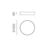 ACB Minsk Plafón blanco LED Casambi P375840BCA