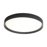 ACB Minsk Plafón 3758/60 Negro Texturado, LED 42W 4000K 3208lm, CRI90 CL.I, LED integrado, Casambi