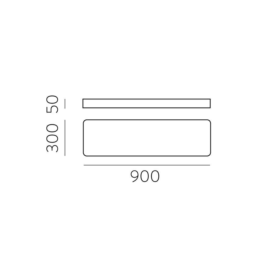 ACB Turin Plafón blanco LED Casambi P376111BCA