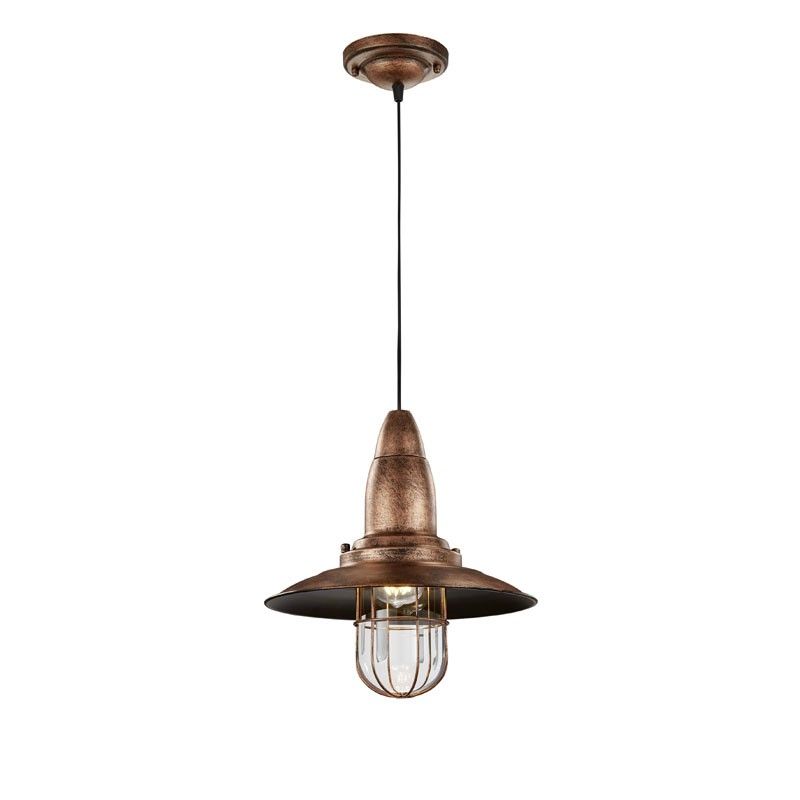Trio Fisherman 304500162 Colgante cobre antiguo