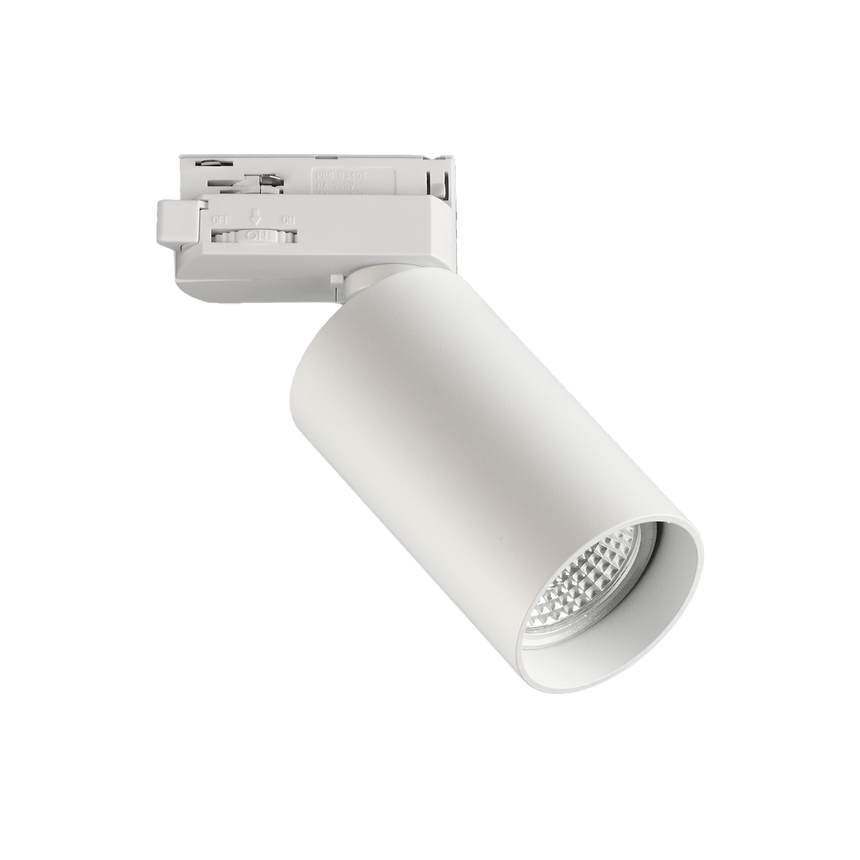 ACB Zoom 3764/10 Track light Blanco Texturado, LED GU10 1x8W, I T37640B