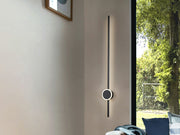 Lámpara aplique de pared Schuller Online LED 2 luces negro 3000K 379533