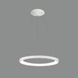 Lámpara de techo colgante ACB Grace blanco texturado Ø58cm C3848272B