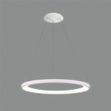 Lámpara de techo colgante ACB Grace blanco texturado Ø78cm C3848372B