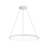 Lámpara de techo colgante ACB Grace blanco texturado Ø78cm C3848372B - vista alternativa