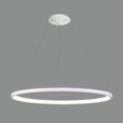 Lámpara de techo colgante ACB Grace blanco texturado Ø98cm C3848472B