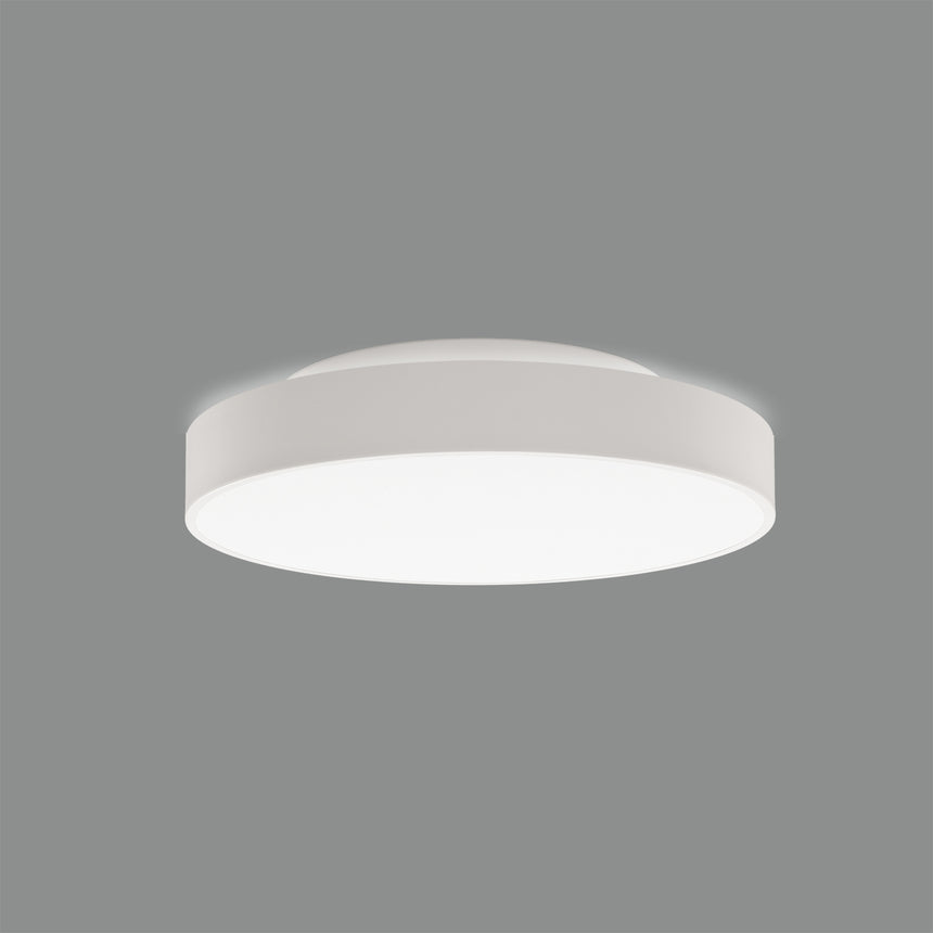 ACB Lisboa Plafón 3851/40 Blanco Texturado, LED 30W 3000K 2745lm + 5W 3000K 460lm, CRI90 CL.I, LED integrado, Casambi P385140BCA