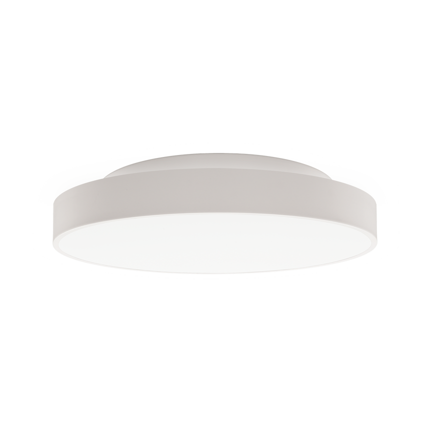 ACB Lisboa Plafón 3851/60 Blanco Texturado, LED 60W 3000K 5490lm + 8W 3000K 735lm, CRI90 CL.I, LED integrado, Casambi P385160BCA