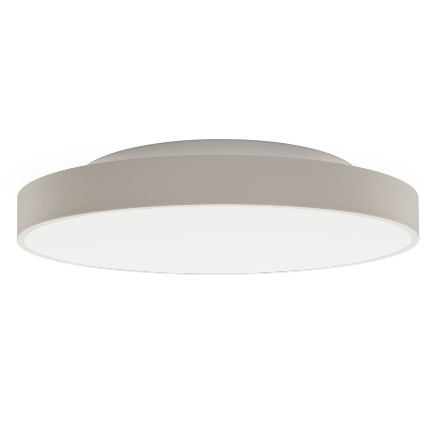 ACB Lisboa Plafón 3851/80 Blanco Texturado, LED 80W 4000K 7320lm + 12W 4000K 915lm, CRI90 CL.I, LED integrado, Casambi P385181BCA