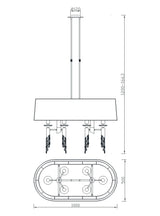 Lámpara de techo Ofertas-3 Dto 50% Mantra gris oscuro 3853