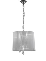 Lámpara de techo Ofertas-3 Dto 50% Mantra gris oscuro 3860