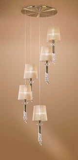 Lámpara de techo Ofertas-3 Dto 50% Mantra dorado 3877