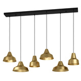 EGLO Savarna Lámpara de techo colgante acero acero negro dorado 390017