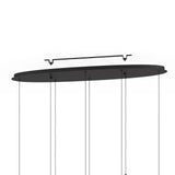 EGLO Paratebueno Lámpara de techo colgante LED regulable acero aceroplástico negro - 390055