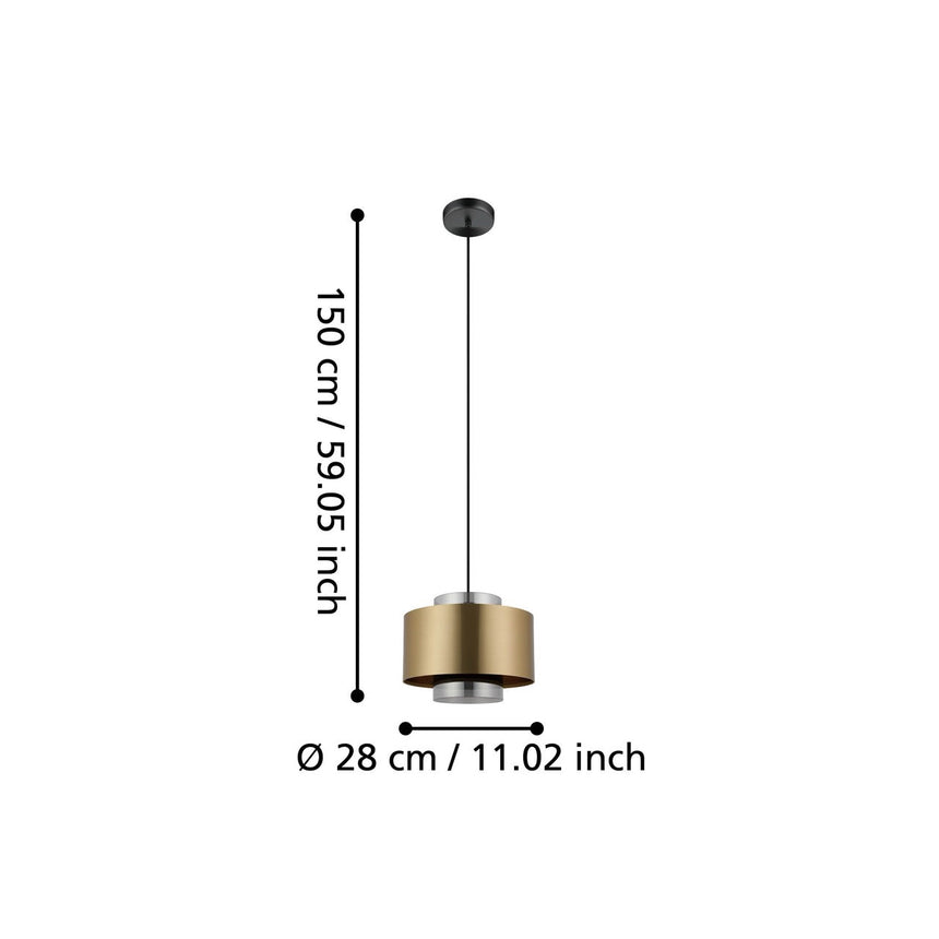 EGLO Duglia 390066 Lámpara colgante negro
