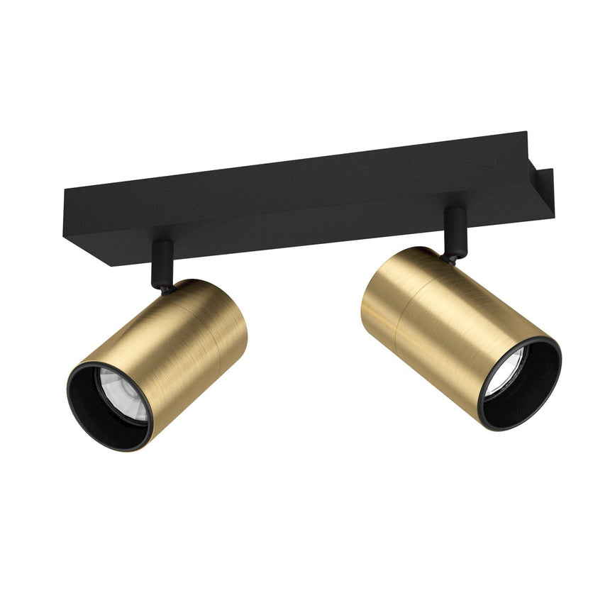 EGLO Cumaribo Foco LED acero negrolatón 390083
