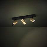 EGLO Cumaribo Foco LED acero negrolatón 390084