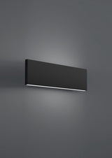 EGLO Climene Lámpara de pared LED aluminio plástico negro blanco 390116