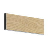 EGLO Climene Lámpara de pared LED aluminiomadera negrocafé 390127