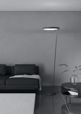 EGLO Caredara Lámpara de pie LED regulable aluminioacero plástico negro blanco 390167