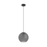 EGLO Arangona Lámpara de techo colgante acero vidrio negro - 390212