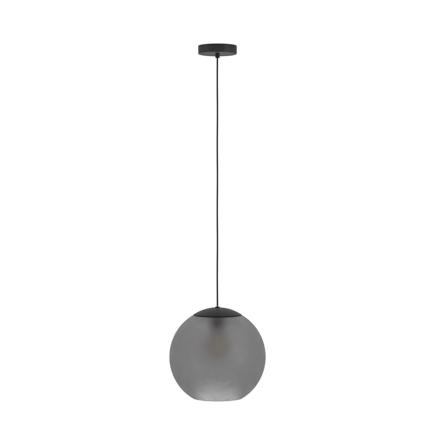 EGLO Arangona Lámpara de techo colgante acero vidrio negro - 390212