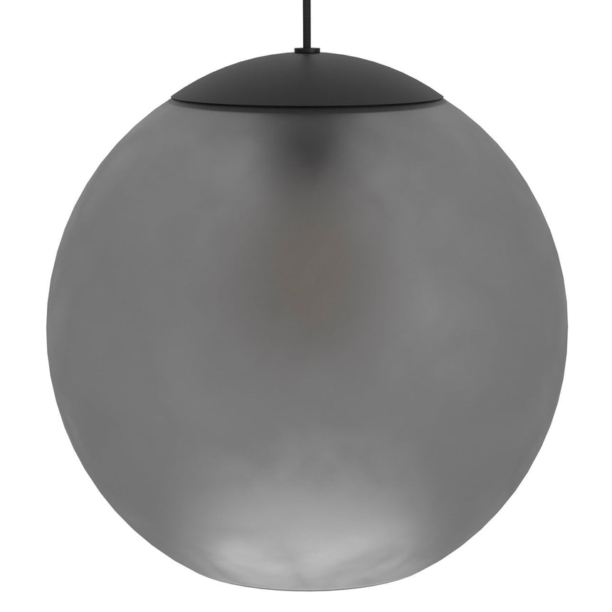 EGLO Arangona Lámpara de techo colgante acero vidrio negro - 390213