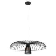 EGLO Champerico Lámpara de techo colgante acero negro 390216