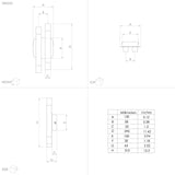 EGLO Estanterios Lámpara de pared LED aluminioacero negrogriscafé 390223