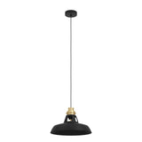 EGLO Espinardo Lámpara de techo colgante acero negrooro 390229