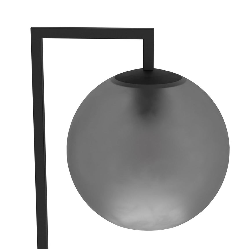 EGLO Arangona Lámpara de pie acero vidrio negro - 390254