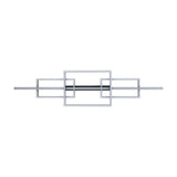 EGLO Puebla Plafón LED regulable acero plástico negro blanco 390282