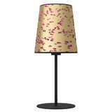 EGLO Castuera Lámpara sobremesa acero papel con pétalos de rosa negro doradorosado 390294