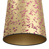 EGLO Castuera Lámpara sobremesa acero papel con pétalos de rosa negro doradorosado 390294