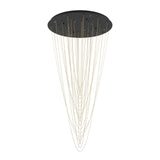 EGLO Trepuco Lámpara de techo colgante LED regulable acero acero negro latón 390355