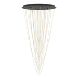 EGLO Trepuco Lámpara de techo colgante LED regulable acero acero negro latón 390355