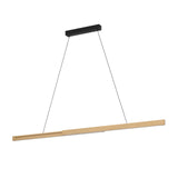 EGLO Montebuono Lámpara de techo colgante LED regulable aluminioacero plástico negrocafé blanco 390369