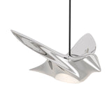 EGLO Paratebueno 1 Lámpara de techo colgante LED regulable acero aceroplástico cromo 390403