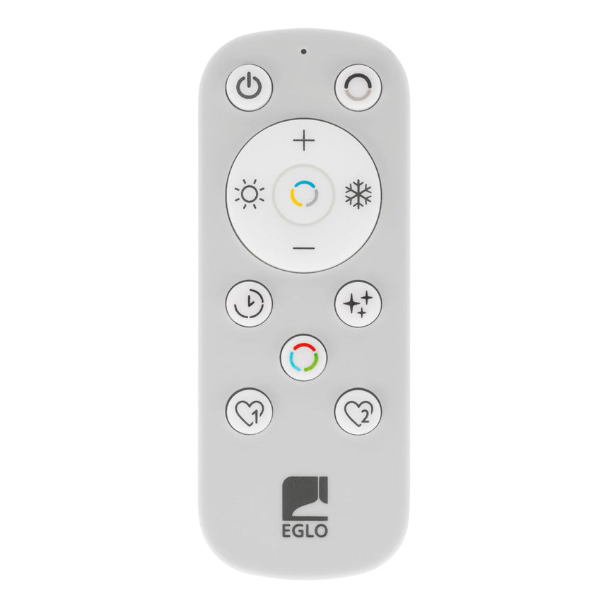 EGLO Penela Plafón LED portátil regulable aluminioacero negrooro 390416