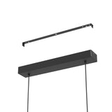EGLO Penela Lámpara de techo colgante LED portátil regulable aluminioacero negrooro 390417