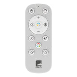 EGLO Penela Lámpara de techo colgante LED portátil regulable aluminioacero negrooro 390417