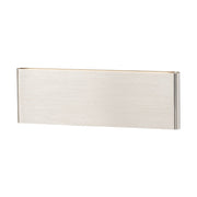 EGLO Climene Lámpara de pared LED aluminio plástico aluminio cepillado blanco 39268