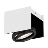 EGLO Vidago Plafón LED regulable aluminioacero blanconegro 39315