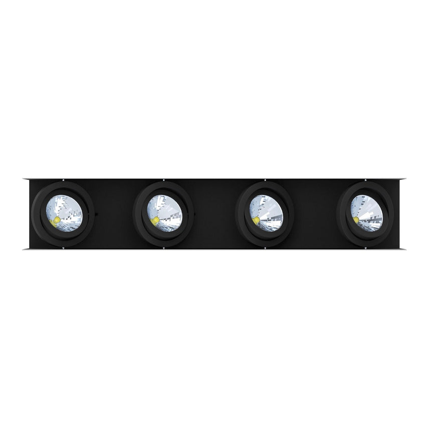 EGLO Vidago Plafón LED regulable aluminioacero blanconegro 39318