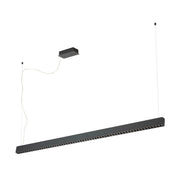 EGLO Termini Lámpara de techo colgante LED regulable 2 luces acero negro 39485