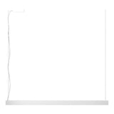 EGLO Termini Lámpara de techo colgante LED regulable 2 luces acero negro 39485