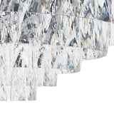 EGLO Valparaiso 1 Plafón acero cristal cromo claro 39492